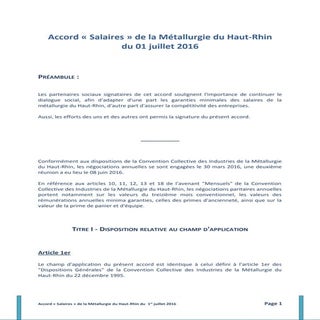 IDCC 1912 Accord salaires 2016 (idc...