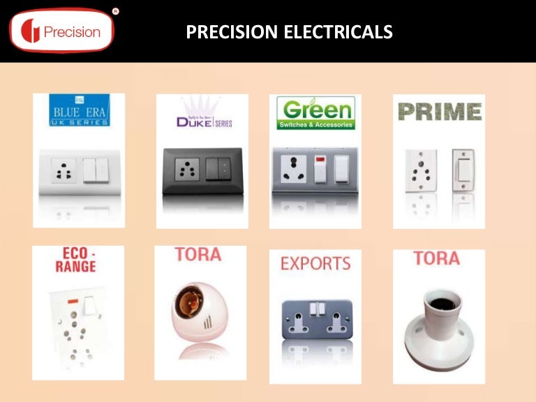 Precision Electricals Switches Manufacturers India