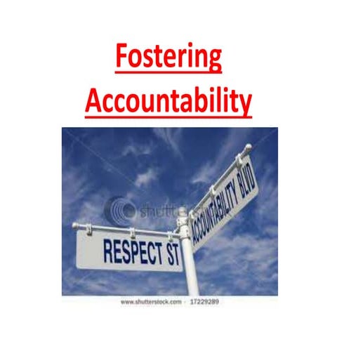 Accountability