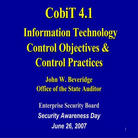 Accountability Corbit Overview 06262007