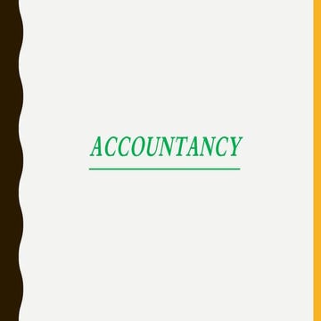 Accountancy