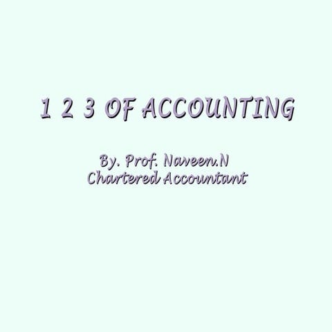 Accountancy ppt