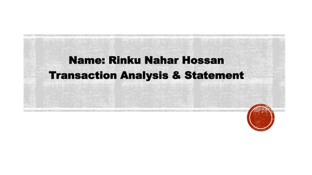 Accounting