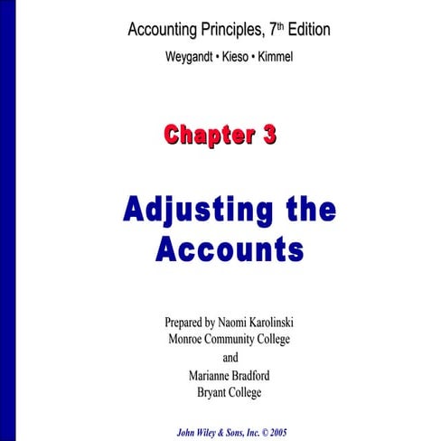 Introduction to Accounting ch03 | PPT