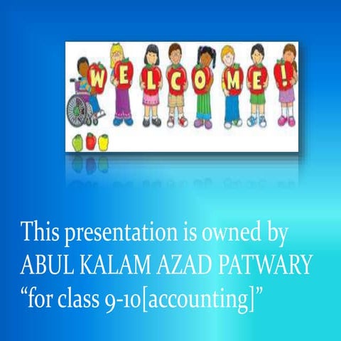 Accounting chapter-8