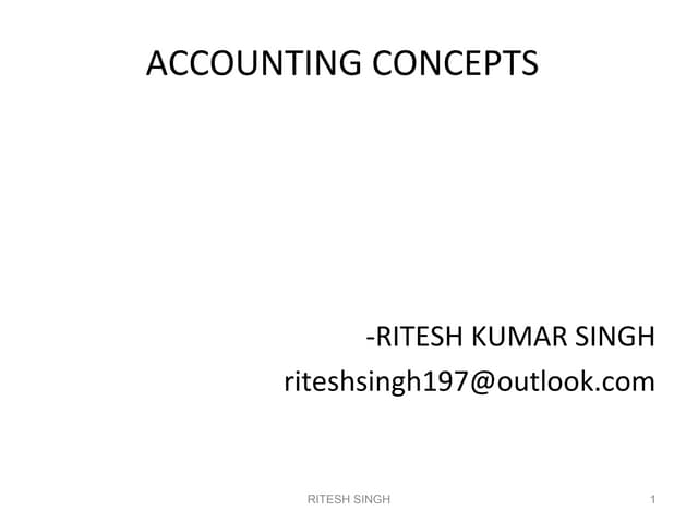 Accounting basics