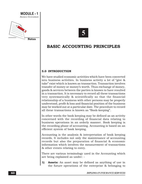 Icai Accounting Basics Pdf Stocks And Bonds Personal Investing