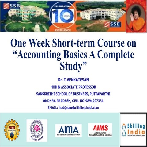 “Accounting basics a complete study  dr.t.venkatesan