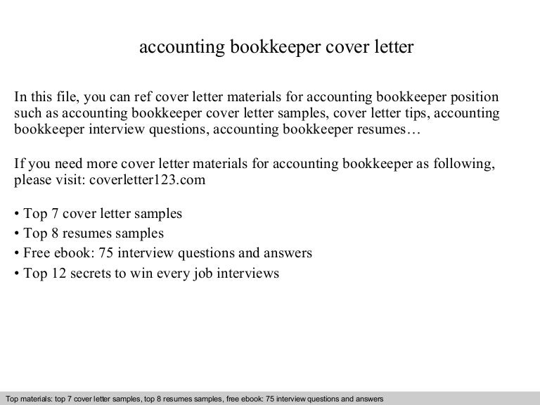 bookkeeper cover letters yupar magdalene project org cover letter examples for bookkeeper