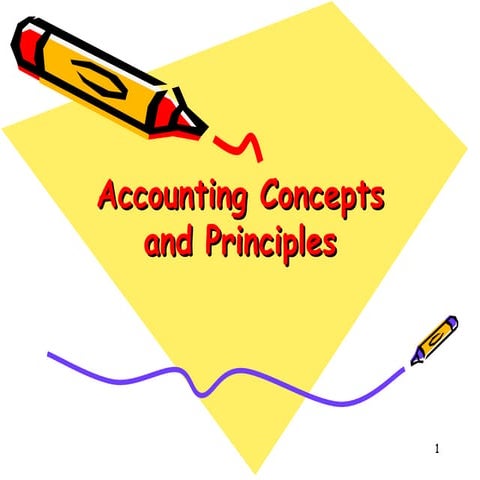Accounting Concepts and Principles with Examples | PPT