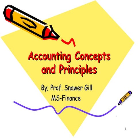 Accounting concepts
