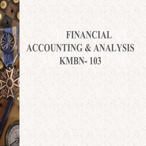 Financial Accounting by Vibhor Goyal