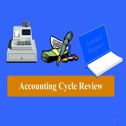 Accounting cycle review | PPT