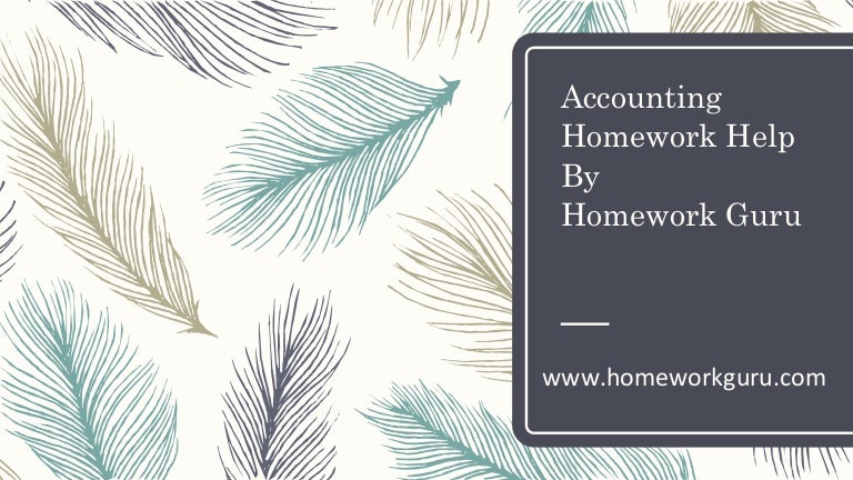Cpa homework help