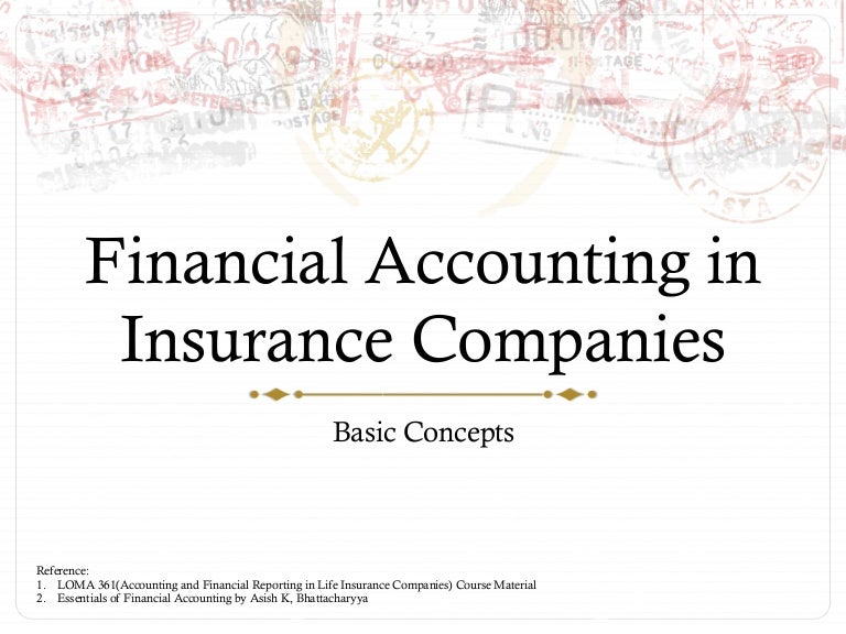 Chart Of Accounts For Insurance Broker