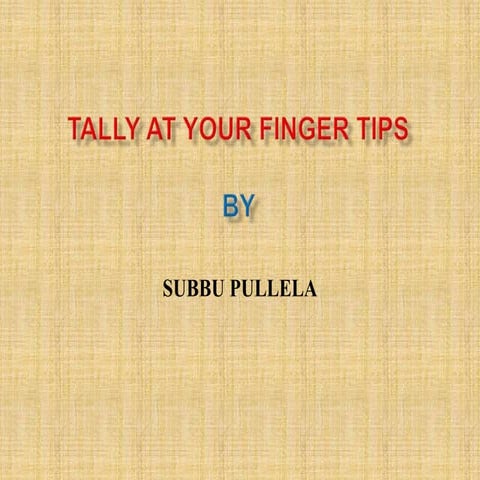 Accounting introduction