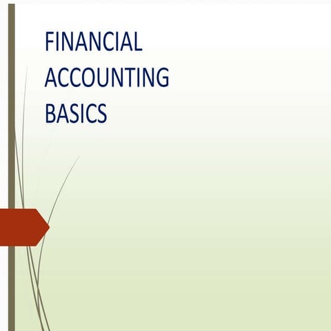 accounting Introduction basic concepts of accounting