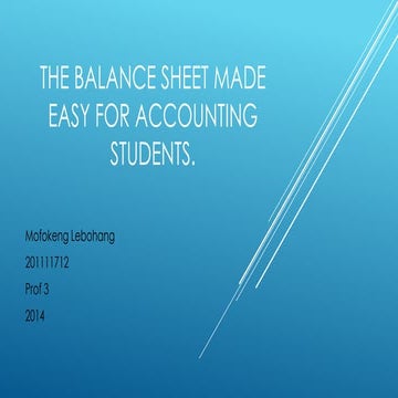 Accounting made easy