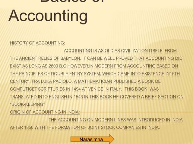 Accounting ppt