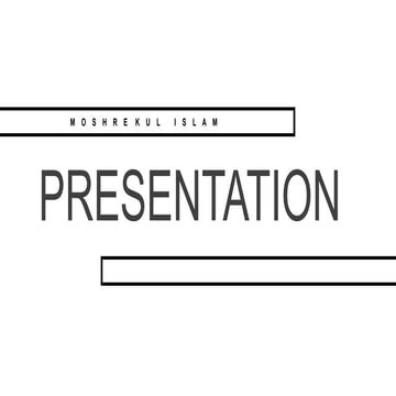 Accounting presentation