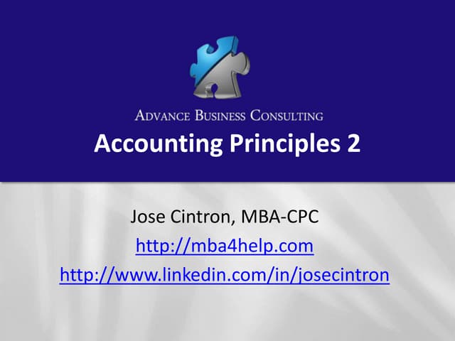 Accounting Principles-2b Corporations | PPT