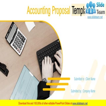 Accounting Proposal Template PowerPoint Presentation Slides