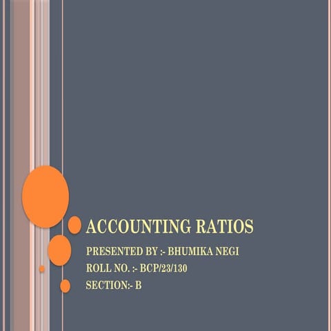 ACCOUNTING RATIOS OF CLASS 12TH PPTX.COM
