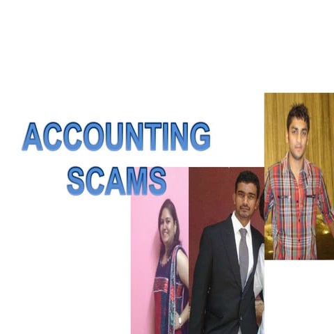 Accounting scams 2