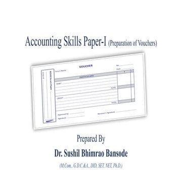 Accounting Skills Paper-I, Preparation of Vouchers