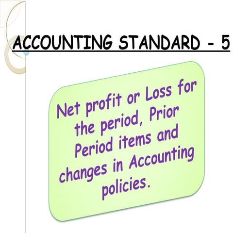 Accounting standard 05