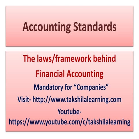 Accounting standards