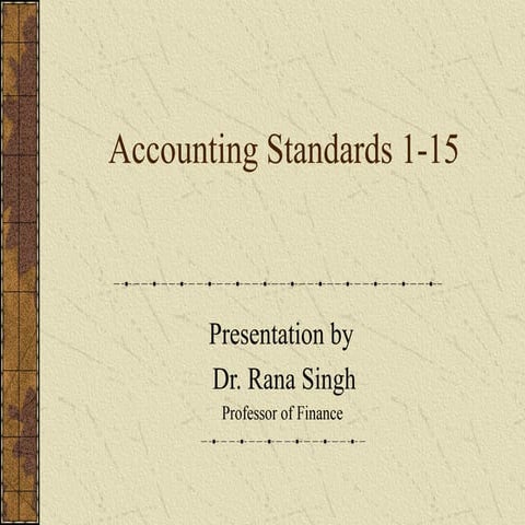 Accounting Standards 1 15