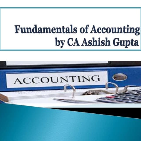 Accounting-A summary