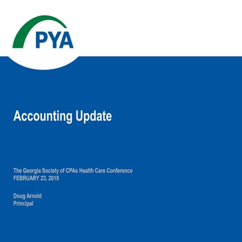 Accounting update   