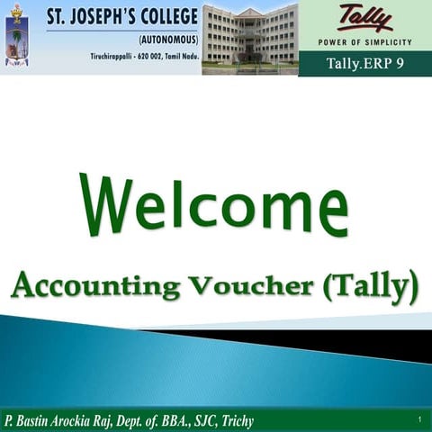 Accounting Voucher Tally ERP.ppt