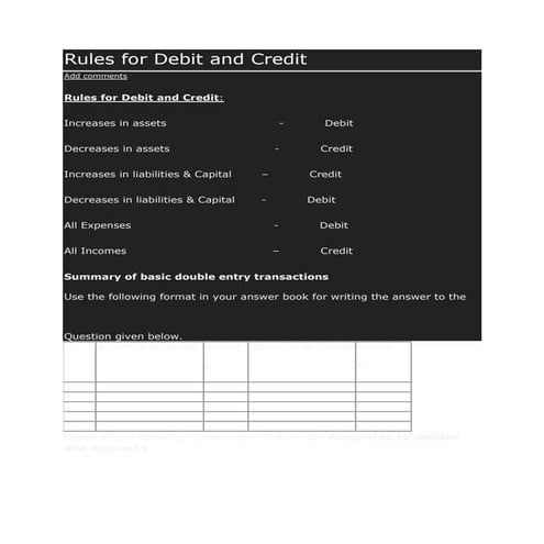 Accounting work from the net (2)