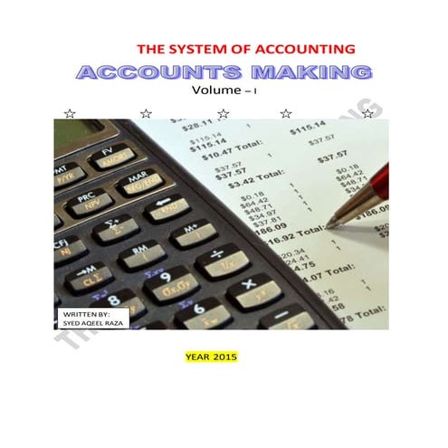 Accounts making 