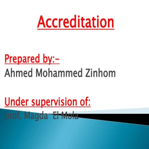 Accreditation