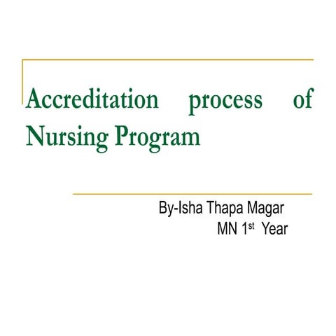 Accreditation | PPT