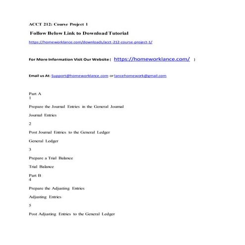 Acct 212  course project 1