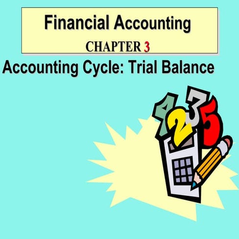 Accounting Cycle - Trial Balance - Easy Accounting