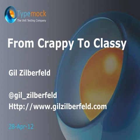 From crappy and classy