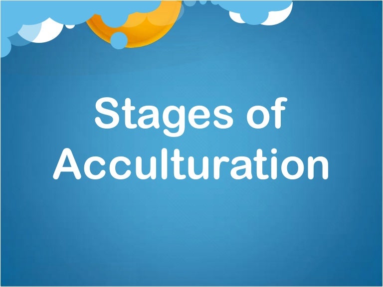 Acculturation In Situ , La mesure de l’acculturation – YVCGPD
