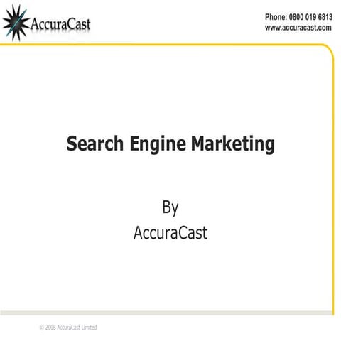 AccuraCast Services Presentation
