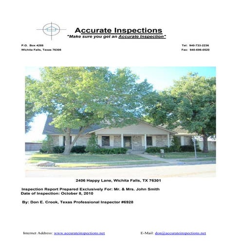 Accurateinspections sample-report