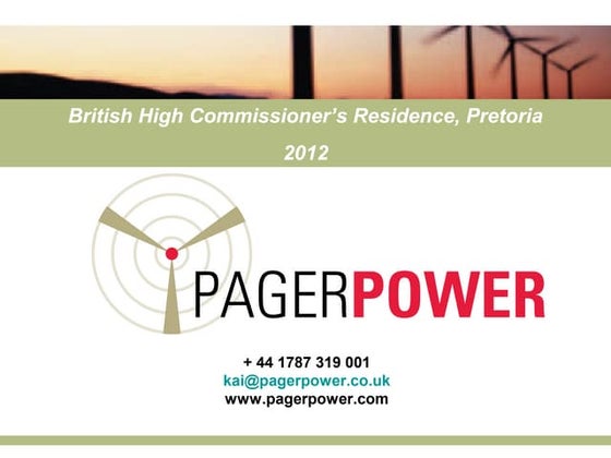 Pager power