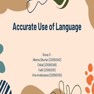 Accurate Use osascccscscsf Language.pptx