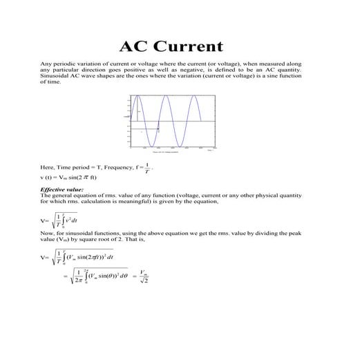 Ac current