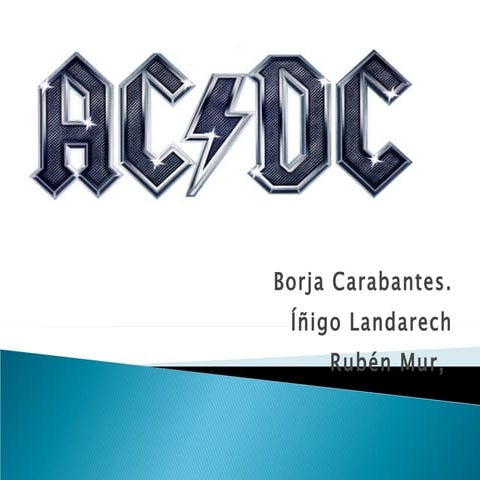 biography of ac/dc | PPTX