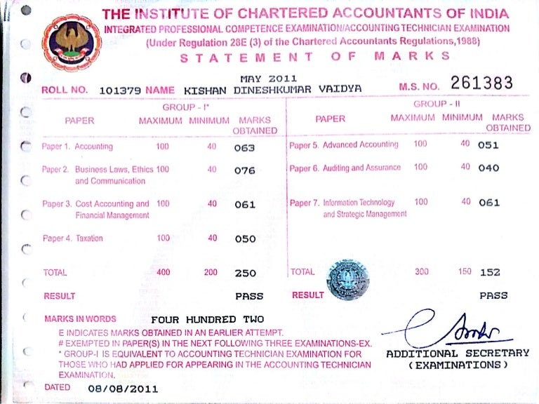 Ca Final Marksheet 2022 How To Download Icai Ca Final vrogue.co
